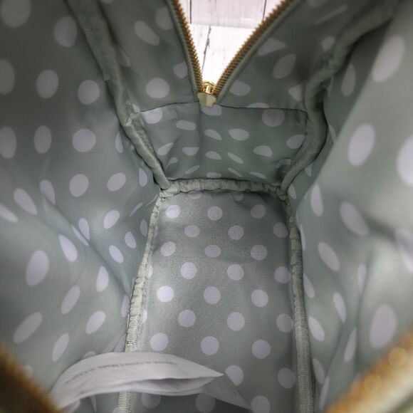 Disney Parks Loungefly Mint Green Sequin W Bow Mini Backpack Retired Rare Cute! - Picture 14 of 16